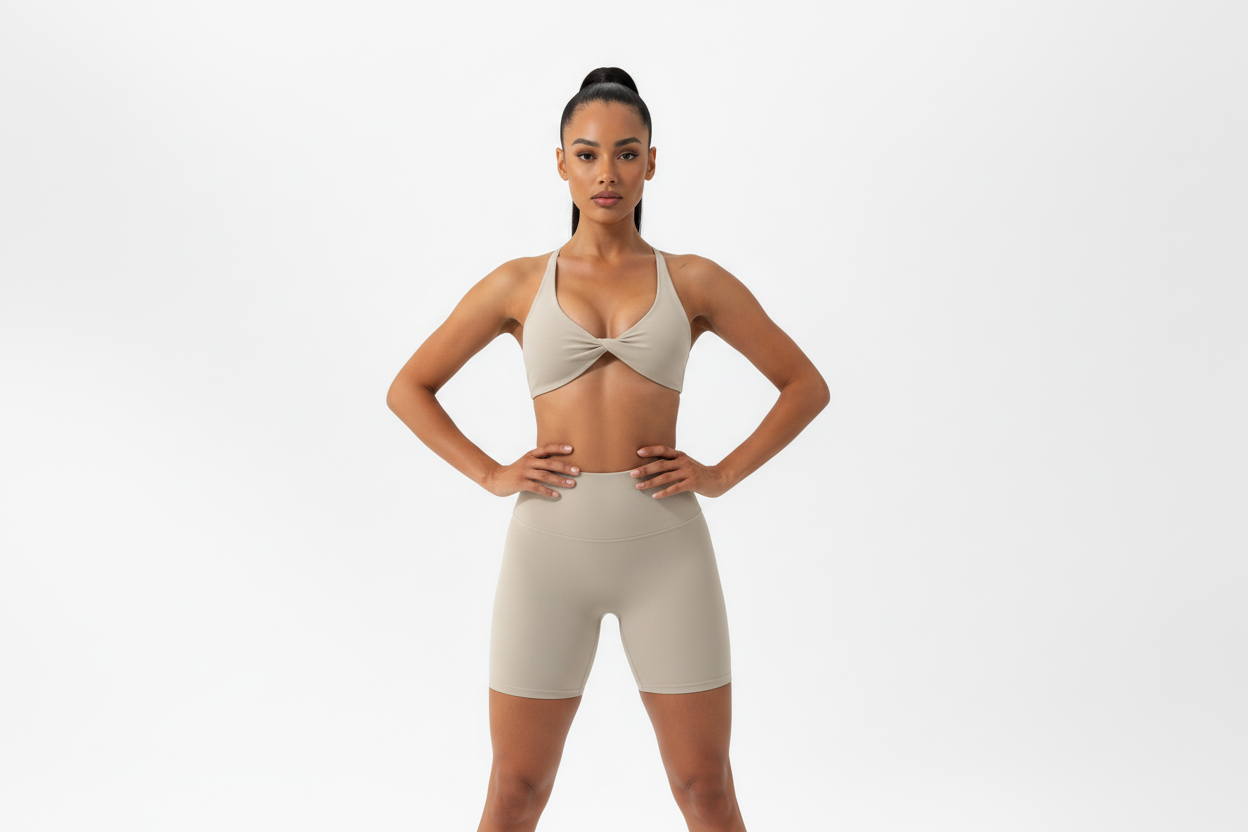 Beige front view landscape