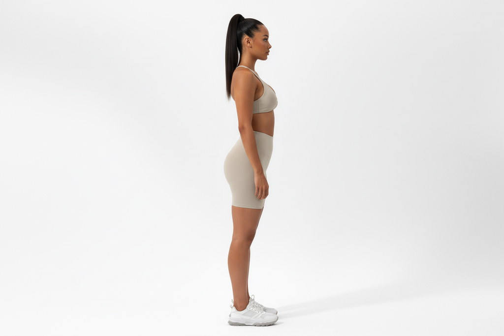 Beige side view landscape