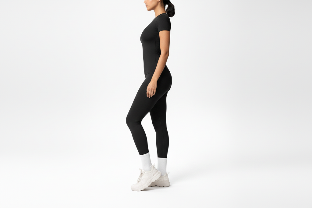 Black set - side profile landscape