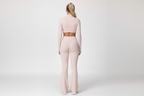 Light pink activewear back view landscape