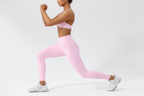 Pink activewear set - side view